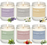 PELN front view of the six-pack gift set showing neat jars and colors, ideal for gifting