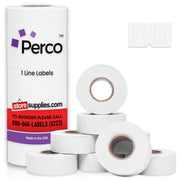 Perco front packaging showing eight rolls and sleeve for inventory efficiency
