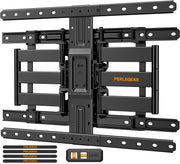 Perlegear front view of mounted TV showing slim profile and clean look