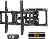 Perlegear vista frontal del soporte mostrando estabilidad y compatibilidad VESA