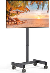 Perlegear vista frontal del soporte TV mostrando montaje estable y compatibilidad