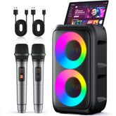 Peski front view speaker showing grille and brand, clear sound projection