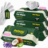 Petazy front packaging showing 400-count convenience and durability