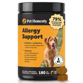 Pet Honesty envase frontal de 180 chuches con sabor salmón que facilita la administración