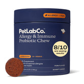 PetLab Co. front packaging showing product and benefit for gut balance
