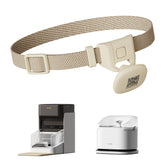 PETLIBRO collar RFID vista frontal y placa con QR para identificación rápida