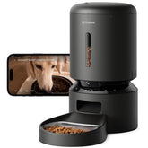 PETLIBRO front view showing compact feeder and sealed hopper for fresher kibble