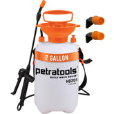 Petra HD201 front view showing tank and handle for easy carrying