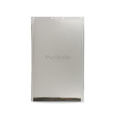 PetSafe flap frontal mostrando el diseño tintado y fácil reemplazo