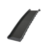 PetSafe rampa frontal mostrando perfil y ancho, facilita el acceso al coche