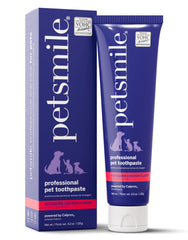 petsmile tubo frontal sabor pollo asado mostrando tamaño y presentación beneficios higiene diaria