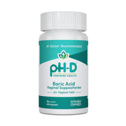 pH-D envase frontal mostrando 36 supositorios y claridad de dosis