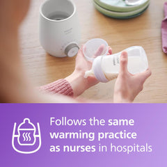 Philips Avent close-up of control panel offering intuitive operation benefit