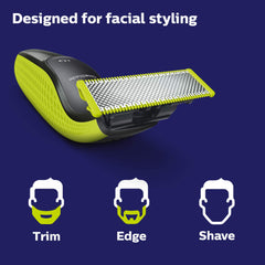 Philips OneBlade QP2520 en mano mostrando ergonomía y control cómodo