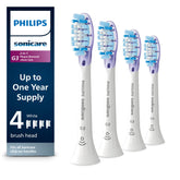 Philips Sonicare cabezal frontal paquete mostrando diseño y beneficio limpieza