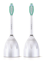 Philips Sonicare vista frontal del cabezal mostrando diseño y compatibilidad, limpieza eficaz
