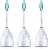 Philips Sonicare front packaging showing three replacement heads and brand clarity for confidence