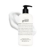 philosophy front packaging showing 16 fl oz bottle and label benefit