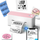 Phomemo 241BT vista frontal compacta y profesional, ahorro sin tinta