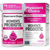 Physician's CHOICE bottle front view showing label and count for clear product ID and convenience