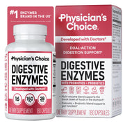 Physician's CHOICE envase frontal mostrando 180 cápsulas y beneficios