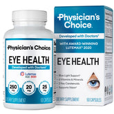 Physician's CHOICE frasco frontal mostrando la etiqueta y beneficios claros