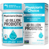 Physician's CHOICE frontal del envase mostrando 84 cápsulas y beneficios