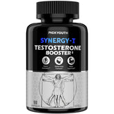 PickYouth frasco Synergy-T frente mostrando diseño y beneficios