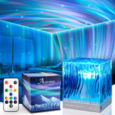 PIKOY front view of cube projector showing design and LED faces, creates mood