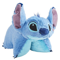 Pillow Pets Stitch vista frontal mostrando diseño y logo, comodidad instantánea