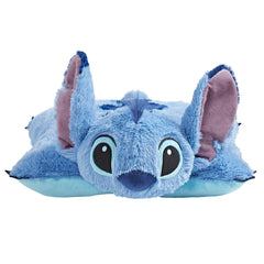 Pillow Pets Stitch primer plano de felpa suave, textura agradable para abrazos