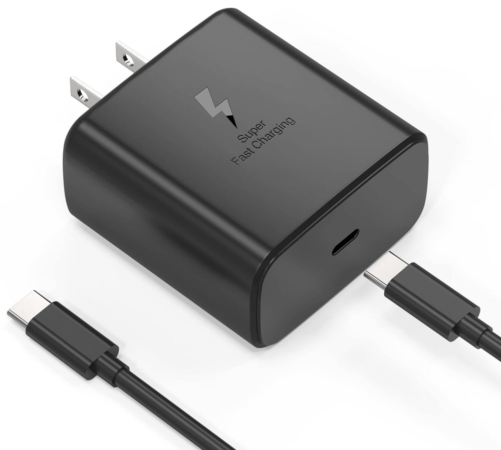 PIOEVTKA cargador frontal mostrando puerto USB-C y uso seguro