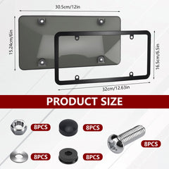PLALEI close-up of frame edge showing clear plastic finish and scratch resistance