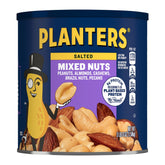 Planters envase frontal mostrando mezcla salada y tamaño familiar