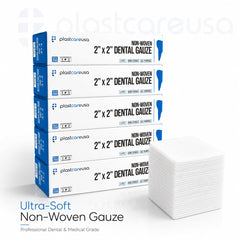 PlastCare USA detalle de textura de gasa suave, confort incrementado