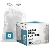 Plasticplace front packaging showing 200-count value and clean design benefit