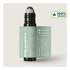 PLENNY small oil drop on fingertip to show thin, non-greasy texture benefit