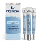 Plexaderm front packaging showing product and benefit of temporary tightening