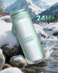 PLOSIF dual BPA-free inner bottles open to separate milk portions safely