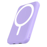 podoru frente del power bank mostrando diseño compacto y adhesión magnética