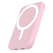 podoru vista frontal del power bank mostrando diseño magnético y borde delgado