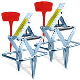 POlAFLEX front view of two-pack traps showing durable construction and ready-to-use benefit