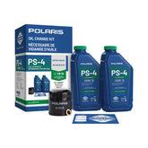 Polaris front packaging showing kit components and part 2877473 benefit easy service