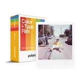 Polaroid double pack front packaging showing brand and quantity, highlights quick readiness