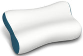 Polovo front view contour pillow showing ergonomic shape and comfortable support