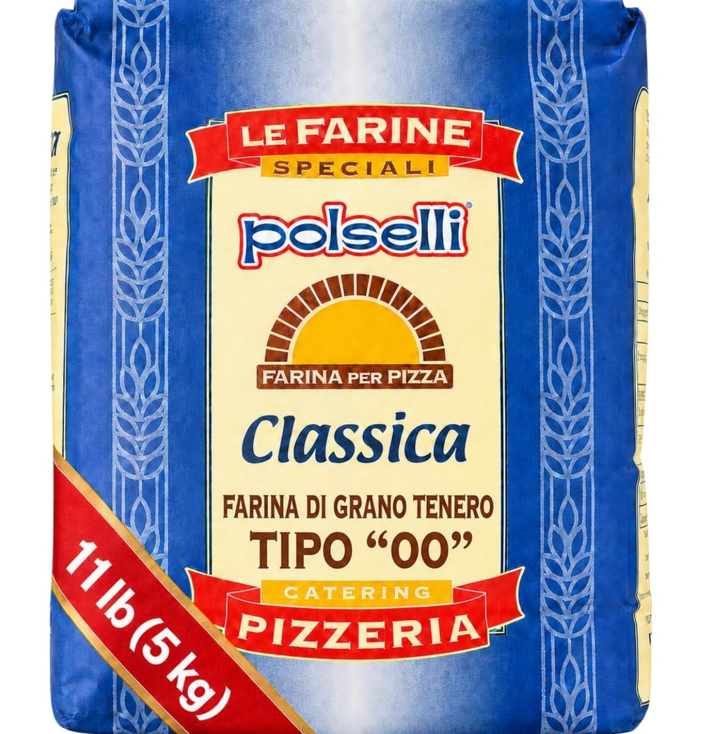 POLSELLI Classica front packaging showing 11 lb bag and brand logo benefits