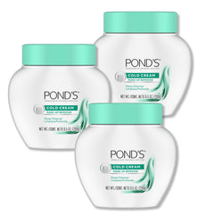 POND'S envase frontal mostrando etiqueta y cantidad 9.5 oz para identificación rápida