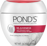 POND’S frasco frontal mostrando diseño y tamaño, transmite confianza