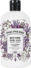 Poo-Pourri refill front label showing scent and size benefits