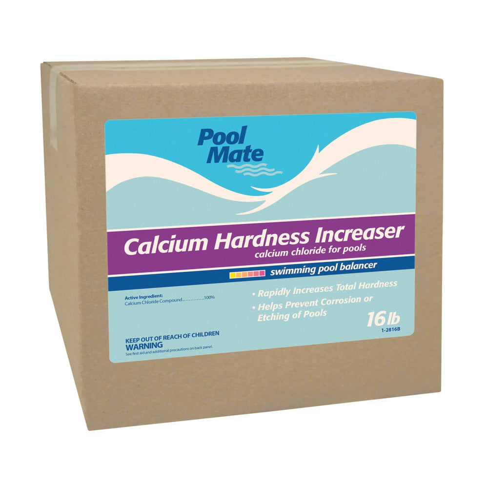 Pool Mate bag front label showing product and weight for easy identification and dosing